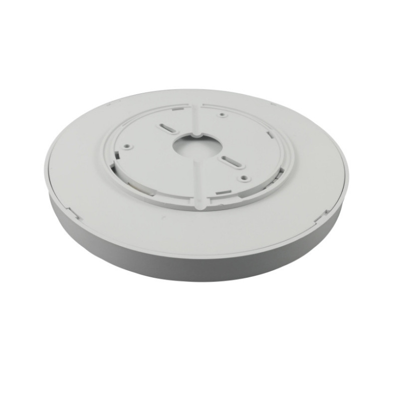 Lámpara de disco de iluminación de Oficina Led lámpara de techo moderna simple de tres pruebas lámpara de sala de estar dormitorio lámpara de belleza rotativa de instalación simple