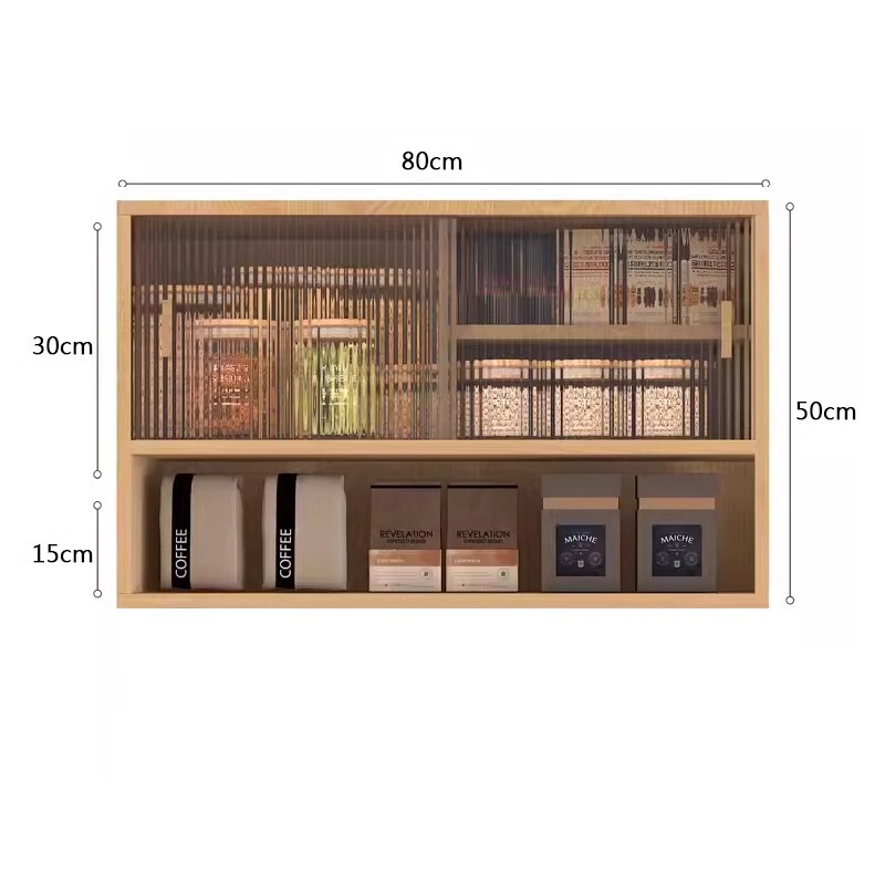 实木厨房吊柜墙壁柜墙上储物柜餐边柜阳台卫生间挂墙置物收纳柜子|undefined