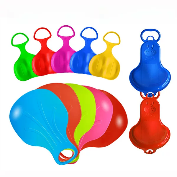 Fan-Shaped Thickened Wear-Resistant Grass Skiing Board Sand Butt Pad Lawn Ski Sheet Snowboard Sliding Pad Sliding Sheet Grass Skiing Sheet