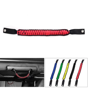 Jeep Wrangler Ford Bronco üçün Hörülmüş Paracord Dam Tutacaqları
