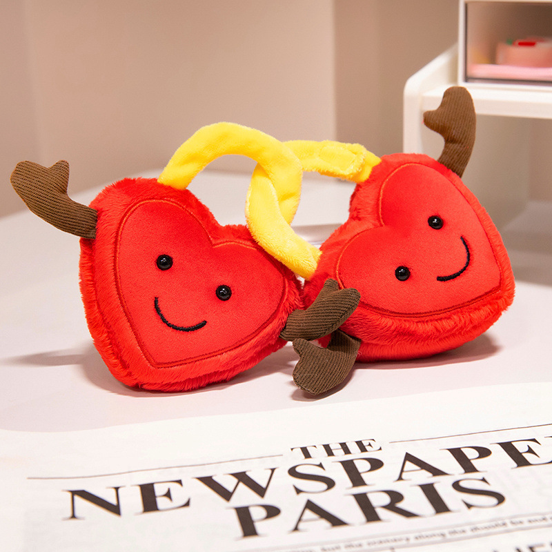 ジェリーキャットぬいぐるみケーキ小動物ぬいぐるみかわいいバンダナ人形女の子用寝枕人形