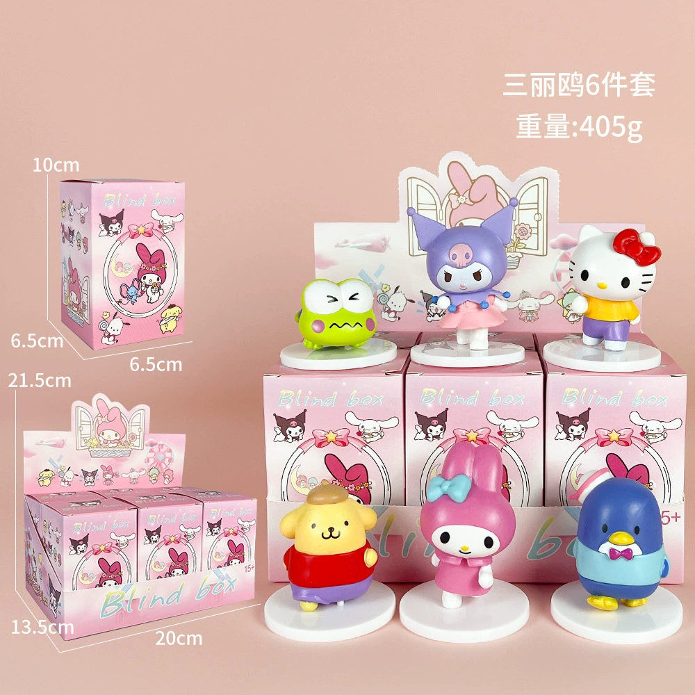 Sanrio, cartoon cute minifigure