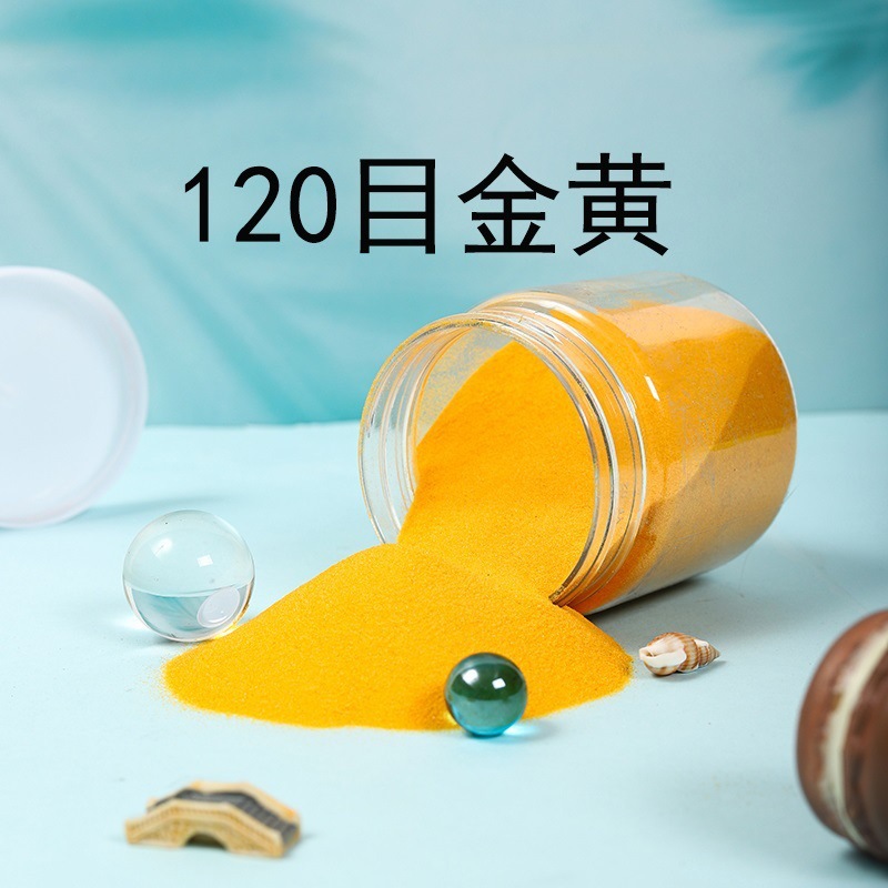 120 malla jardín de infantes color arena material fino deseo arena diy juego hecho a mano arena pintura de arena pintura de botella de arena arena color arena