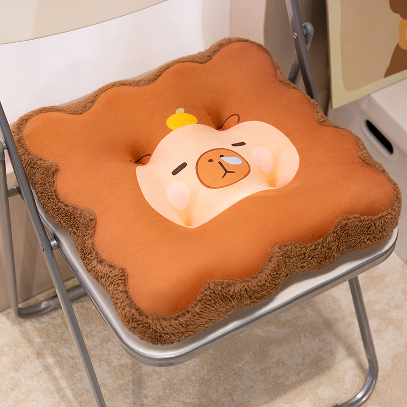 Cojín grueso para silla de peluche acolchado anti-fatiga para oficina y estudiantes image 7