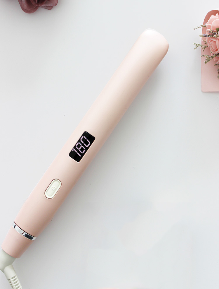 厂家源头批发永东577 男女士卷直两用直发器 短发拉直夹卷发器