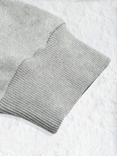 Chic Women's Light Gray Zip Up Hoodie Cozy Polyester Crop