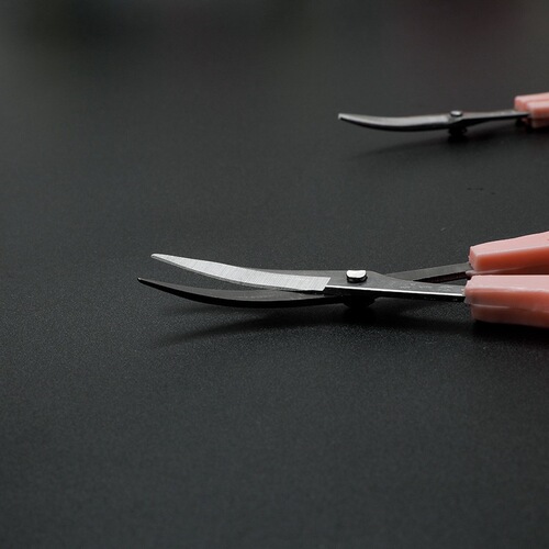 Embroidery scissors, embroidery thread scissors, cross stitch tailoring scissors, elbow curved eyebrow trimming scissors