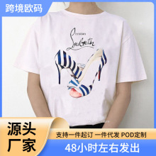 2023���¿������߸�ЬŮ��������Ů����T������Round neck