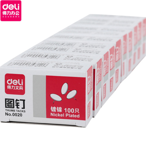Geti0020 Round Head Staple Flat Head White L-Shaped Round Head Mini Large Staple Wholesale Office Supplies