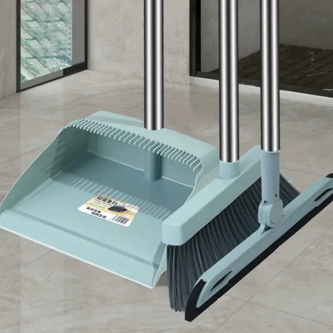 Набор для уборки дома: метла и совок, комплект из двух предметов, комплект из трех предметов, скребок, набор метла-совок.