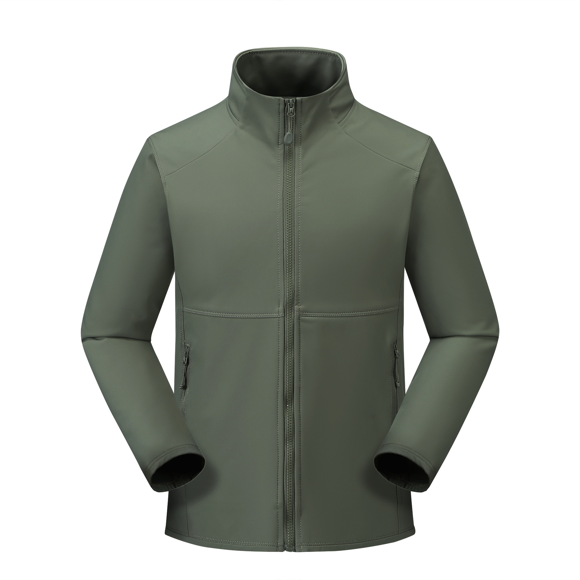 Thin water repellent travel jacket for work, custom-made, with your logo imprint 4