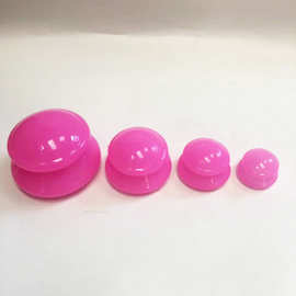 厂家直销硅胶拔罐器 无火真空拔罐球PVC保健拔火罐