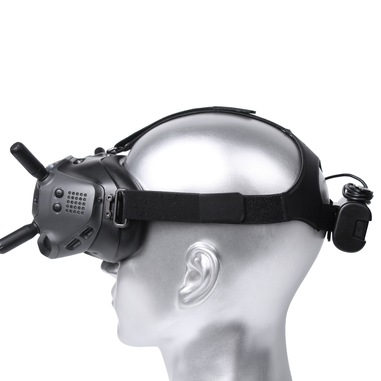 Sunnylife aplicable a DJIAvata/FPV gafas de vuelo V2 batería clip trasero gancho Winder protección