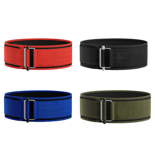 Cross-border lumbar fixed sports waist belt compression fitness belt squat deadlift men's and women's strength weightlifting belt