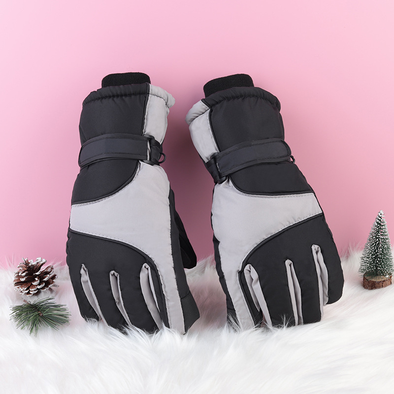Guantes personalizados con logotipo de texto publicitario para enviar regalos corporativos de invierno para hombres y mujeres guantes calientes impresos personalizados