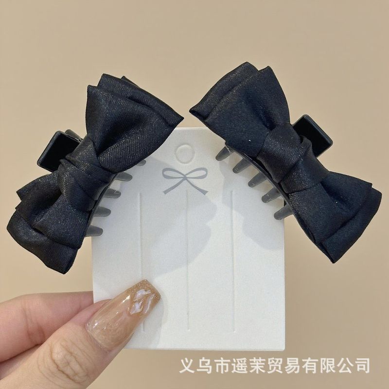 咖色磨砂抓夹女2025年新款发夹后脑勺大号发量多鲨鱼夹子发卡头饰|undefined