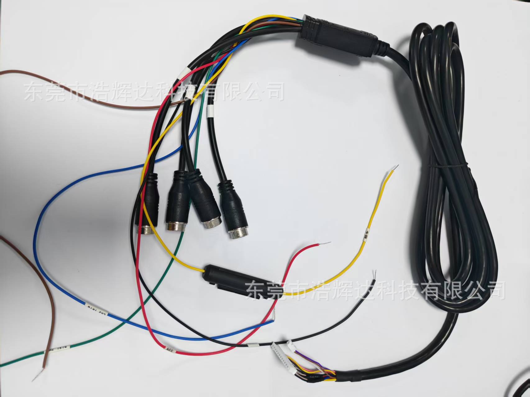 7inch Ips Monitor Ahd Car Monitor 4-Way 4-Split Input Reversing Image Universal Truck Multi-Car