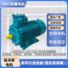 佳沐斯YBX5防爆电机三相异步电动机立式卧式7.5KWYBX3高效率隔爆
