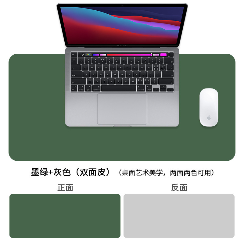 卸売り革マウスパッド超大型ロゴパターンパソコンオフィスデスクパッド防水純色マウスパッド|undefined