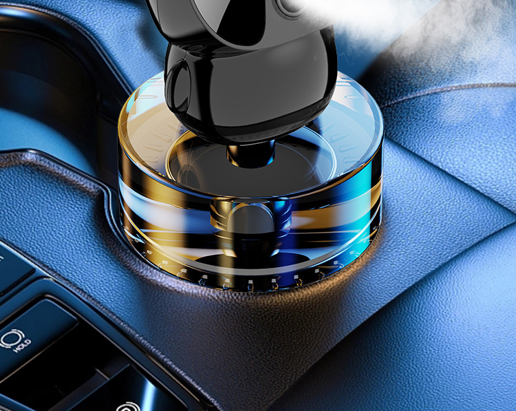 Robot Car Intelligent Aromatherapy Machine Men's Car Car Perfume Holder Internet Celebrant Car Fragrance Advanced Aromatherapy