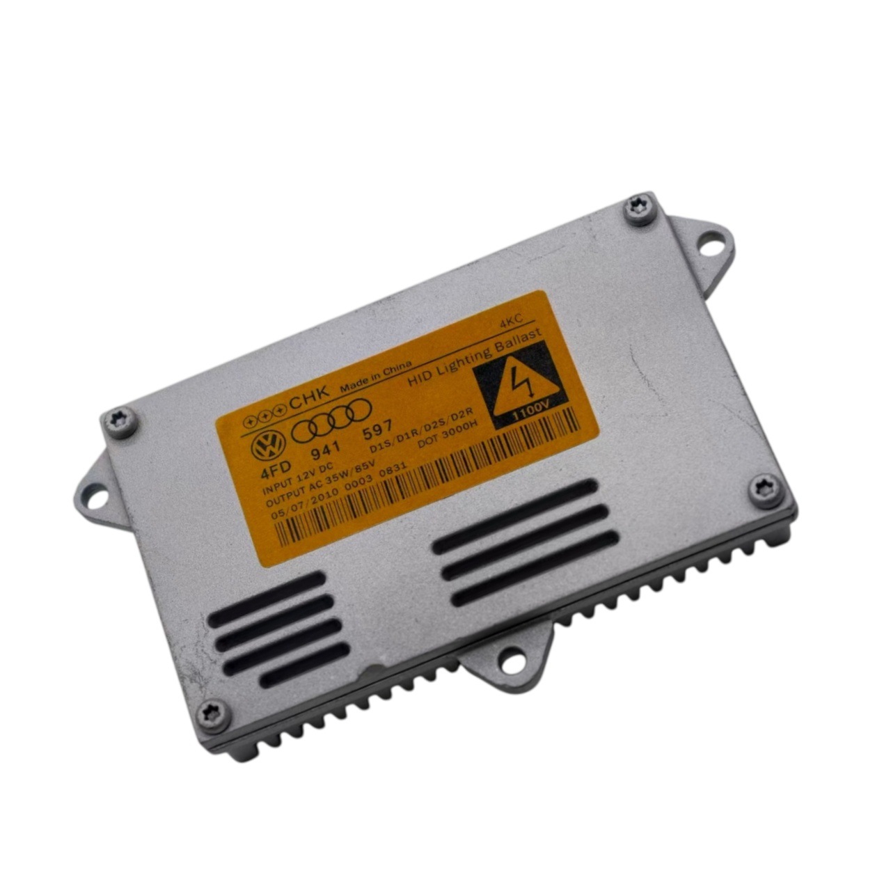 4FD941597 HID xenon lamp ballast is suitable for Volkswagen Audi D1S/D2S/D2R car headlights
