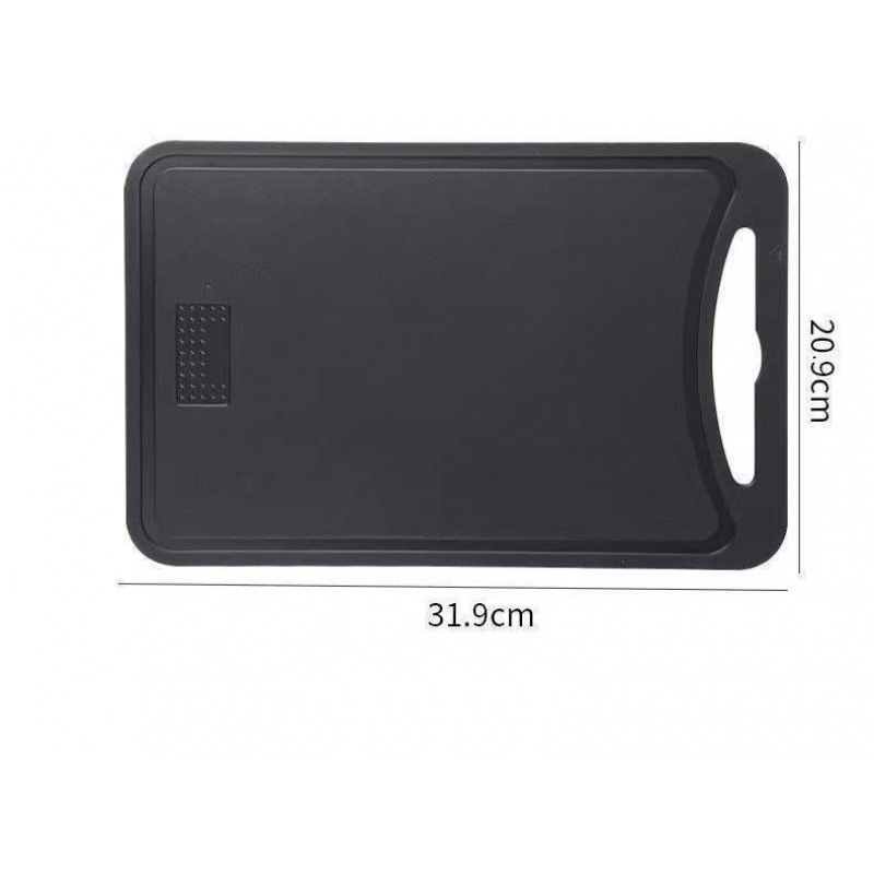 Tablero de verduras negro