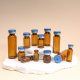Transparent Brown Glass Bayonet Controlled Vial Stock Solution Freeze-Dried Powder Biological Powder 2Ml-30Ml Vaccine Powder Bottle