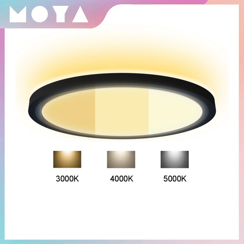 Ultra thin LED small night light, ceiling light for bedroom for living room, rectangular lamp, three colors