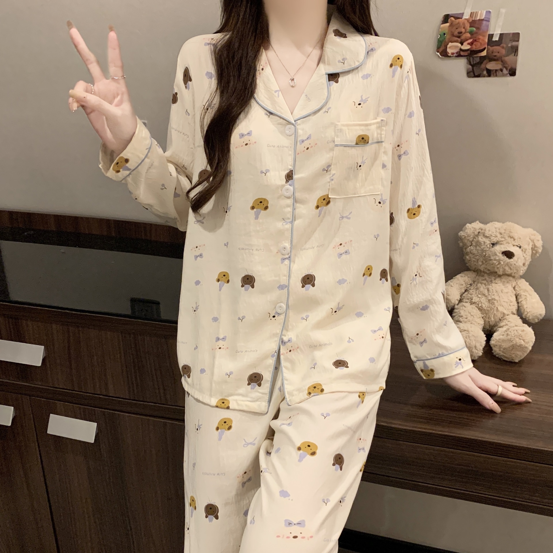 이중 길이: 22 # 갈색 곰