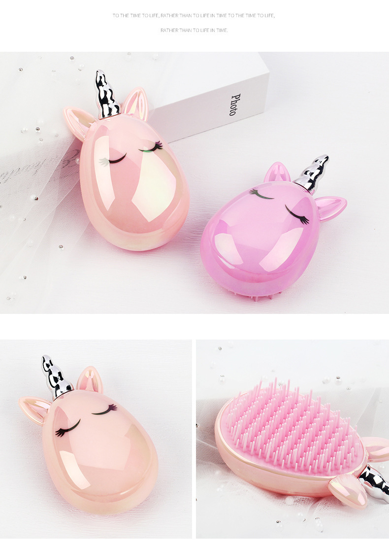 Simple Style Unicorn Plastic Hair Combs 1 Piece display picture 3