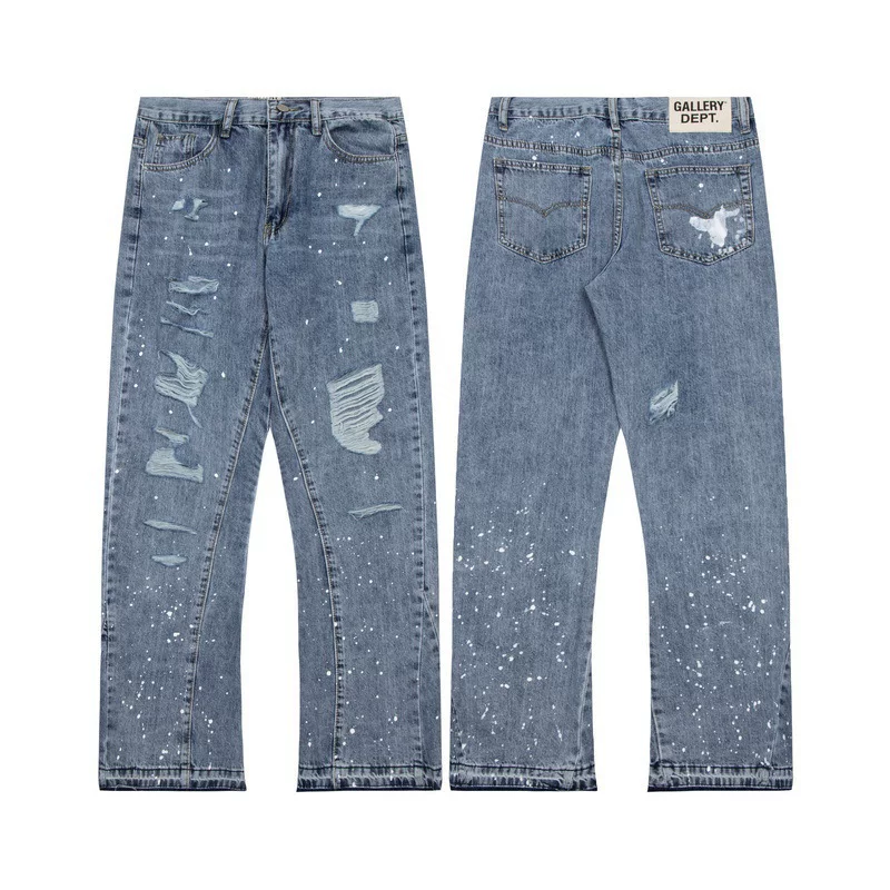 Megaphone, jeans for leisure, trousers, graffiti, oversize