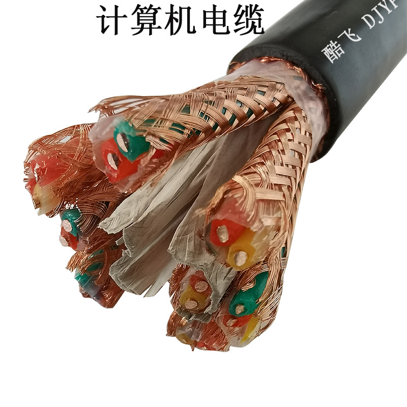 计算机电缆DJYPVP1对2对1.5/2.5纯铜网总屏分屏对绞隔离ZCDJYPVPR