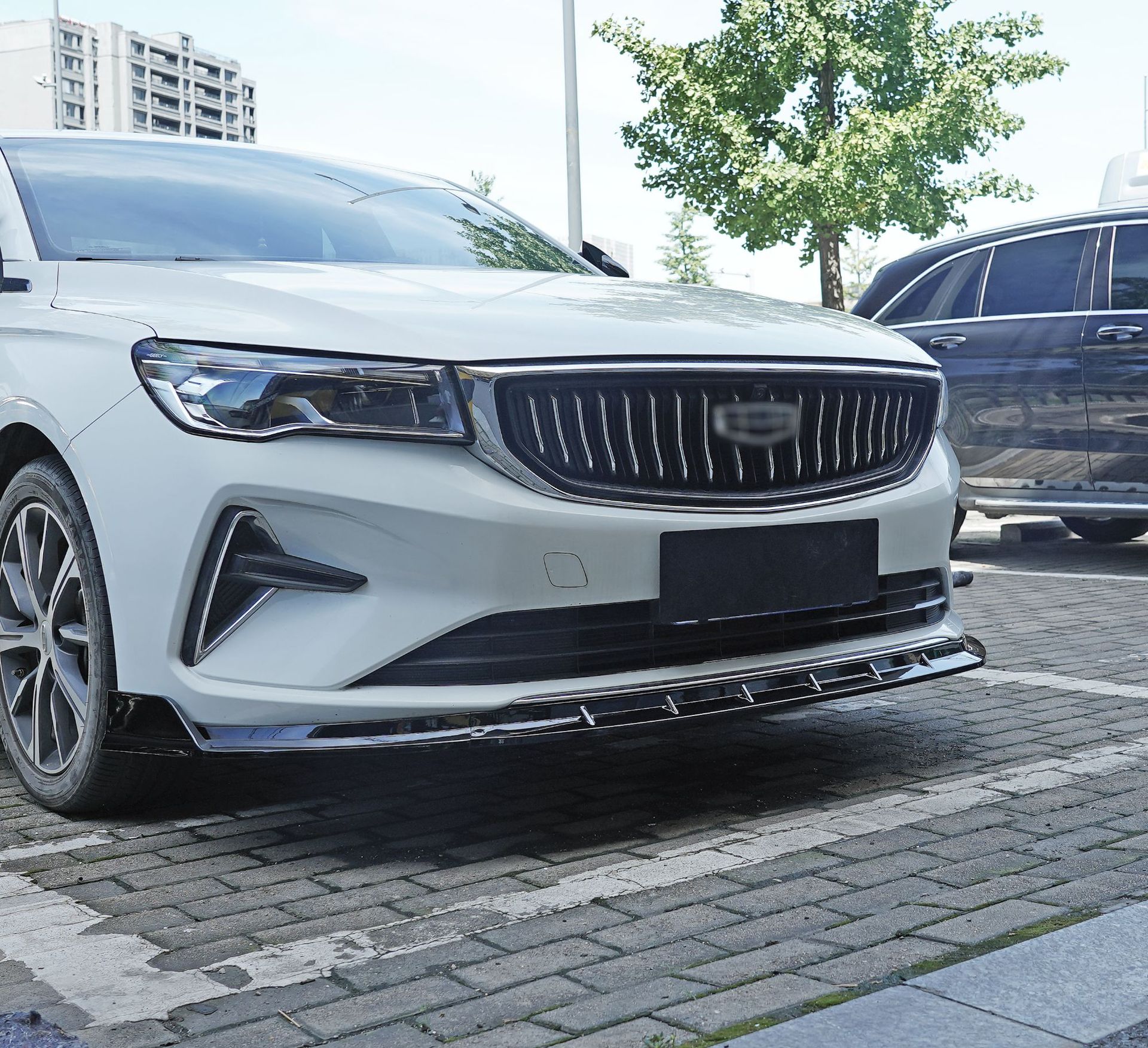Suitable for 22-27 Geely Emgrand S70 front spoiler, front lip, rear wing, side skirts, rear lip, top wing, body kit