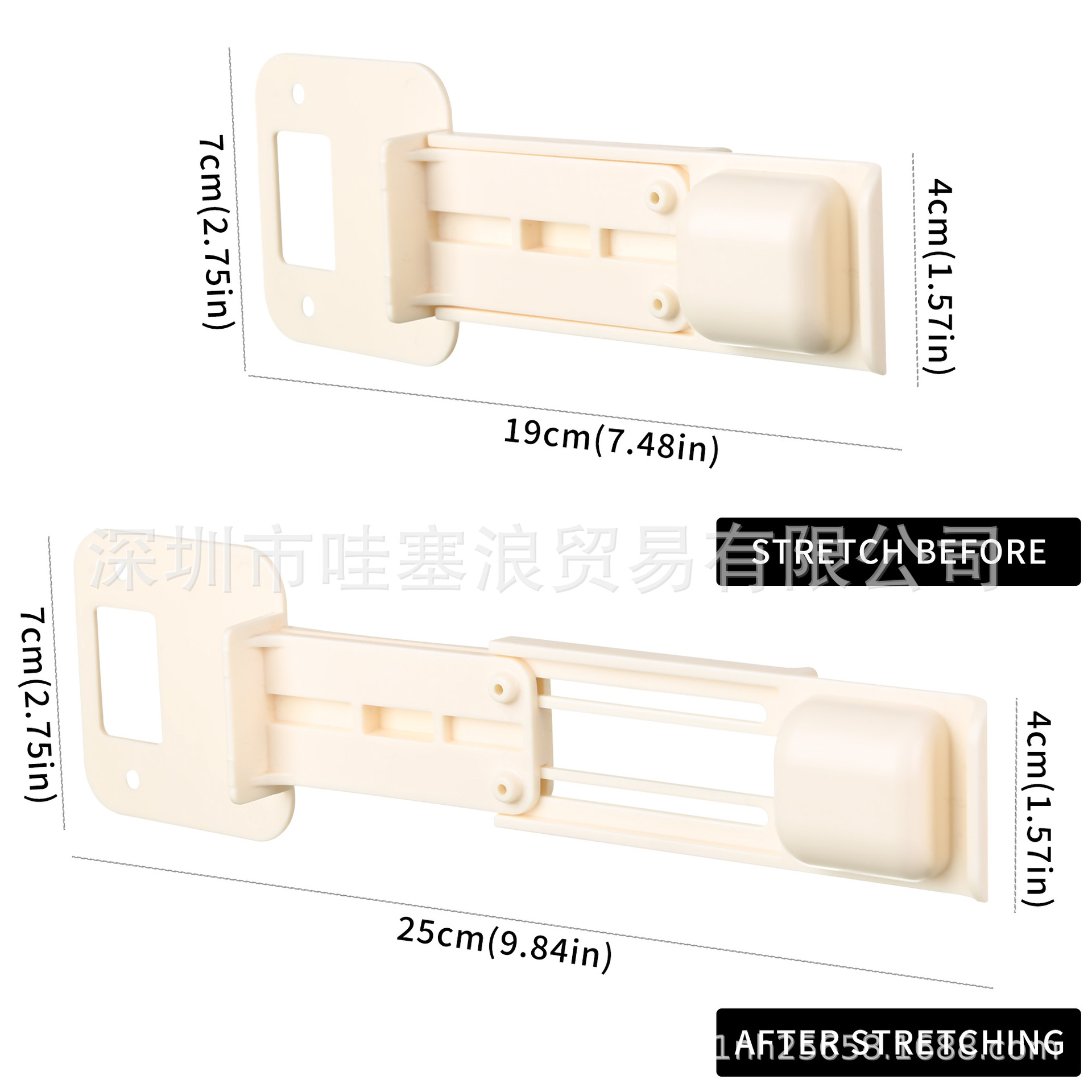 Cross -border new product can retractable cat blocking cat door…