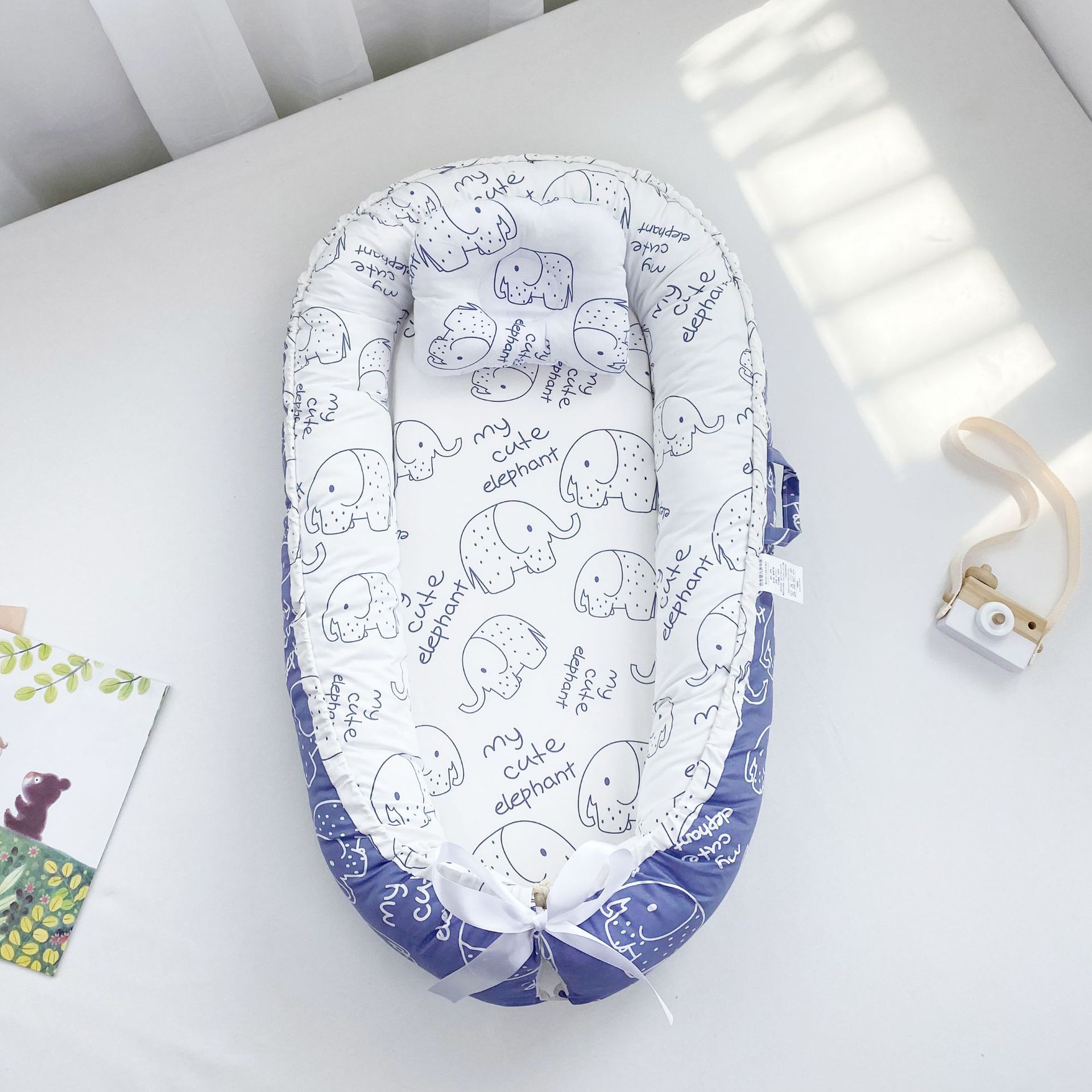 (Cross-border trading), (Wholesale), cotton children's crib for new born, bed for baby 3