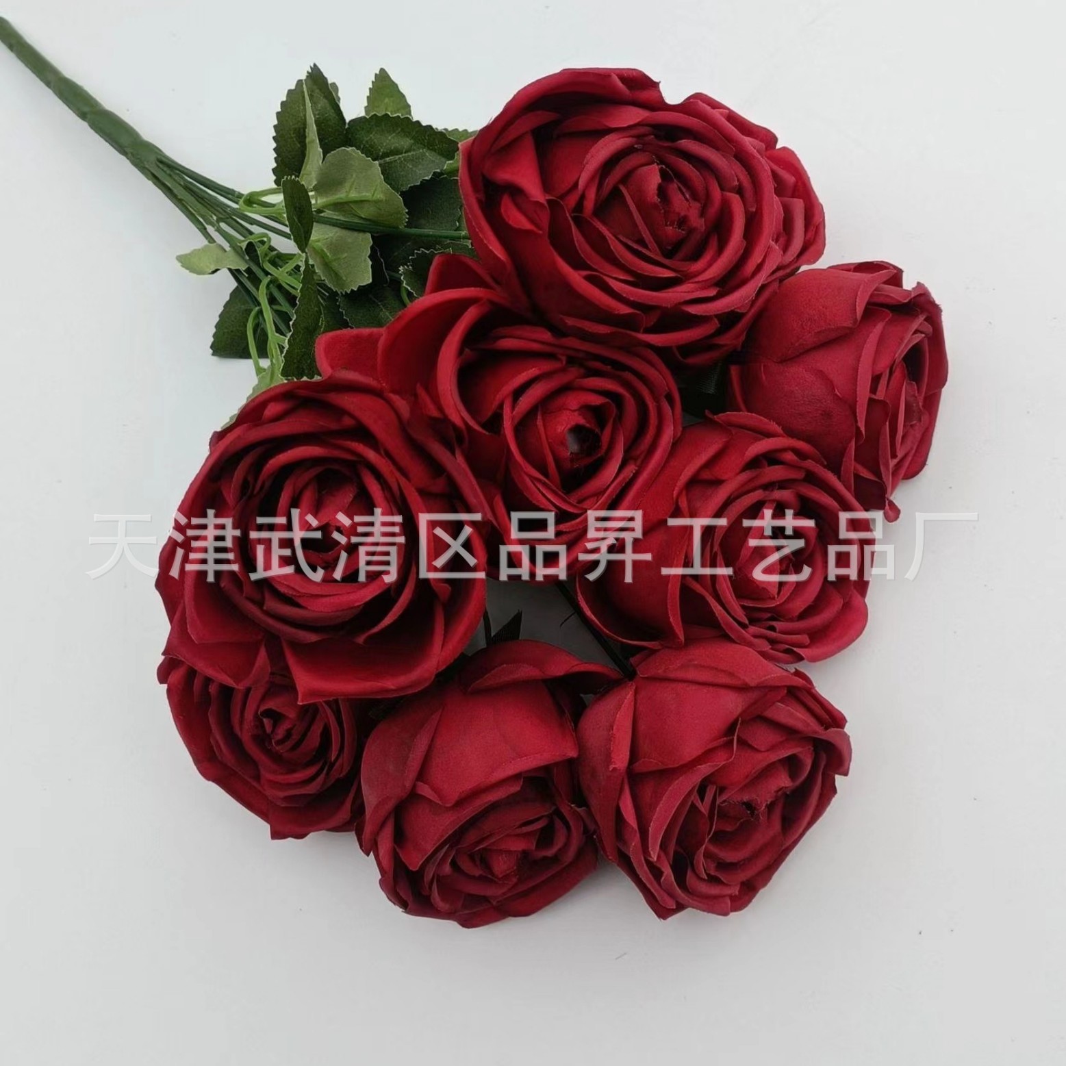 9 황실 첩 장미 버건디