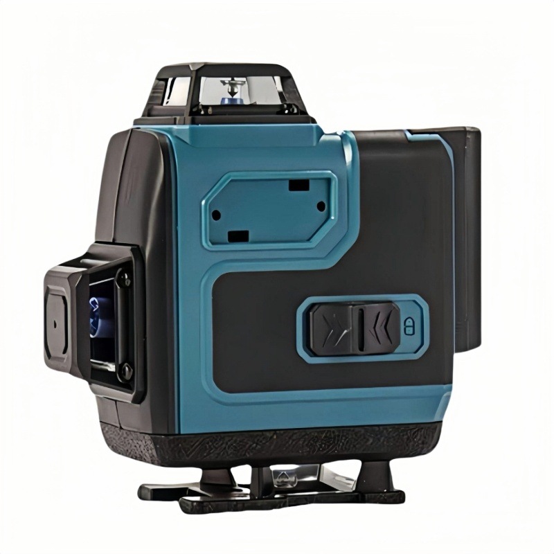 室内外激光贴墙贴地水平仪 12/16线户外自动调平贴地贴墙仪