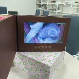 热卖10.1寸IPS高清电子视频贺卡节日画册定制视频图片播放器