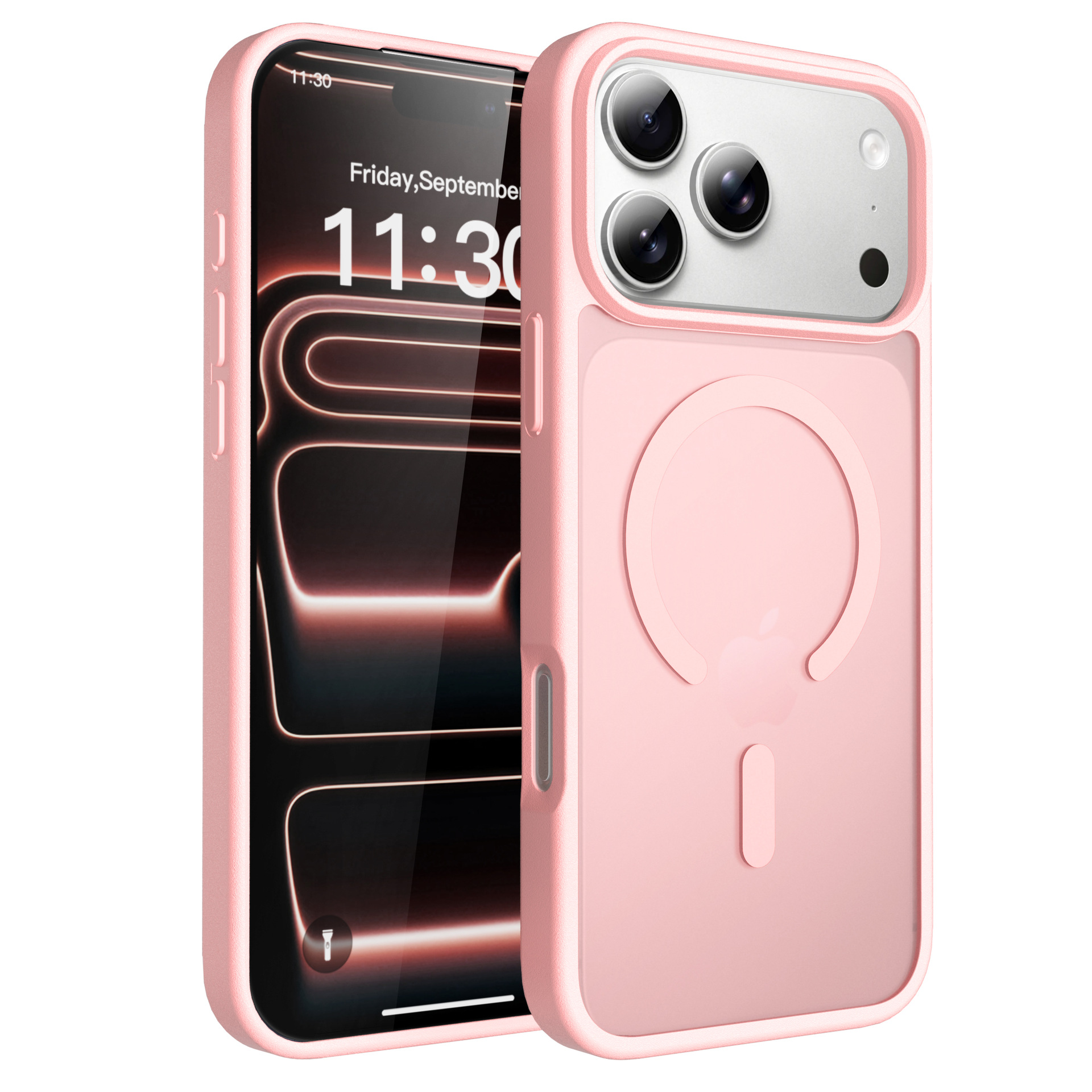 Funda Magnética para Celular para Apple 16 Plus y iPhone 17 Pro Max, TPU, Anti-caídas, Cobertura Completa