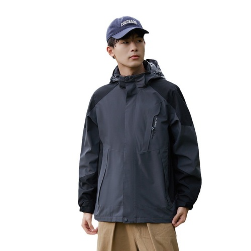 Men's and women's outdoor three-in-one jackets for Tibetan couples trendy brand mountain climbing 23 new windproof mountaineering clothing for mountain climbing