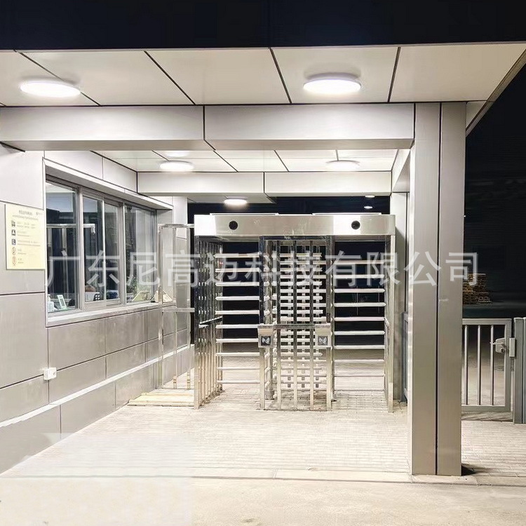 双通道全高旋转栅门监狱小区工厂学校封闭式人行道挡闸工厂进出口