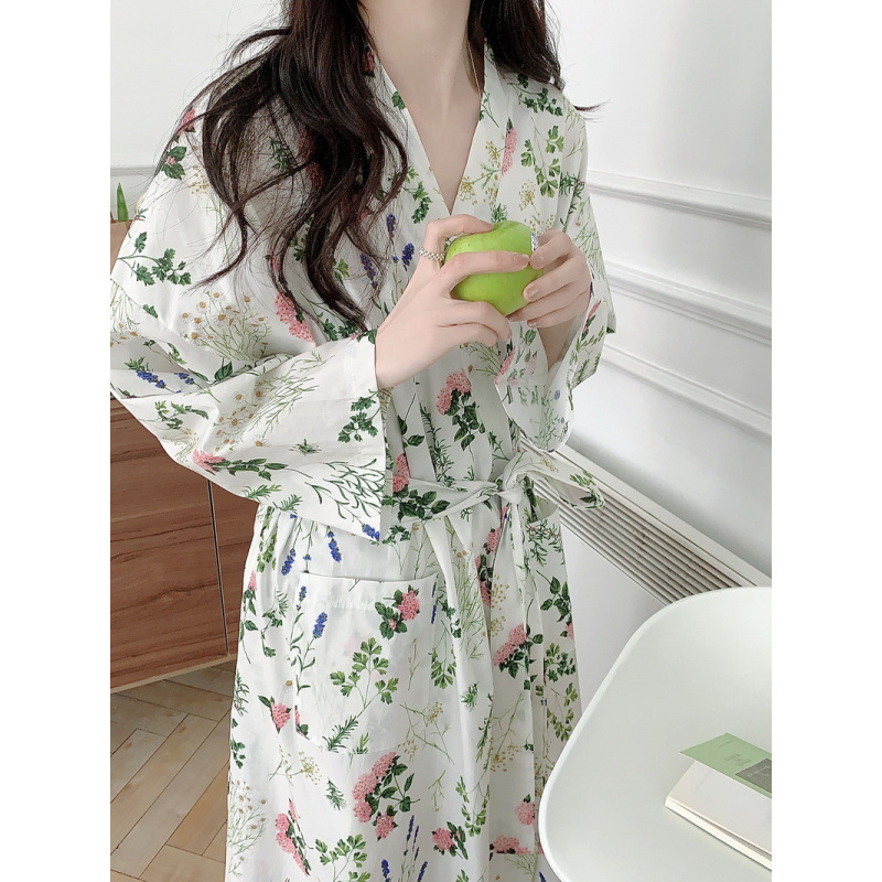Real Shot of 2026 Spring New Niche Design Camisole Nightgown for Women, Cotton Bathrobe, Sleepwear, Loungewear, Wholesale Sleepwear Real Shot of 2026 Spring New Niche Design Camisole Nightgown for Women, Cotton Bathrobe, Sleepwear, Loungewear, Wholesale Sleepwear
