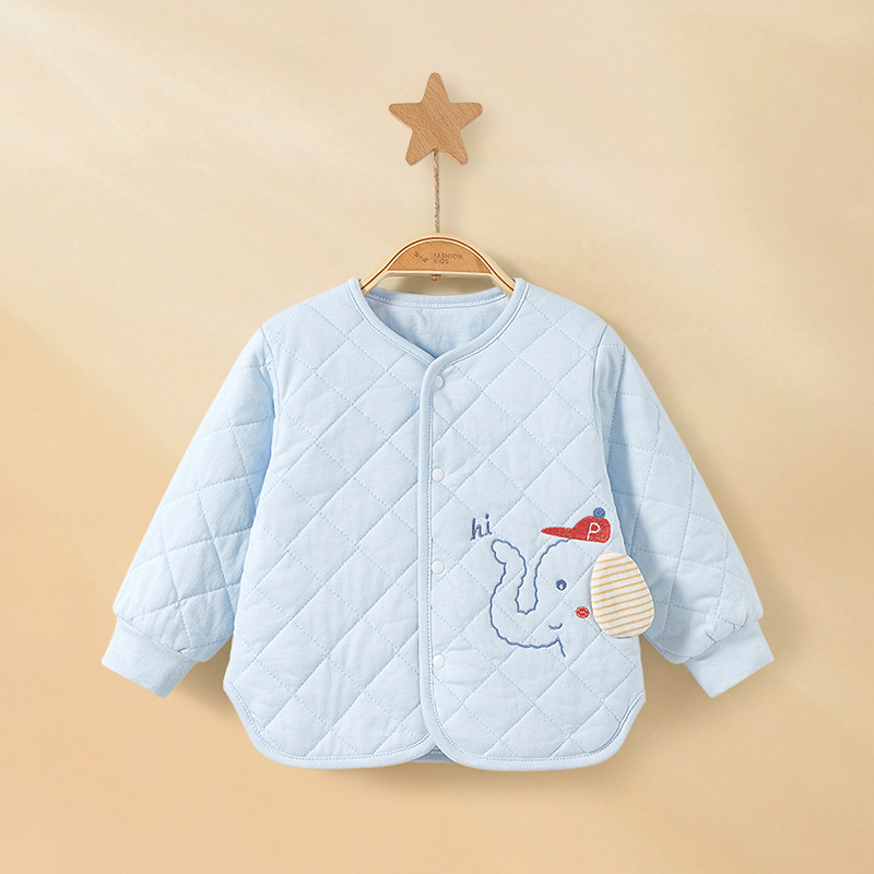 Capa de algodón para bebés otoño y invierno chaqueta de algodón para niños ropa de invierno gruesa niñas chaqueta de algodón caliente para bebés