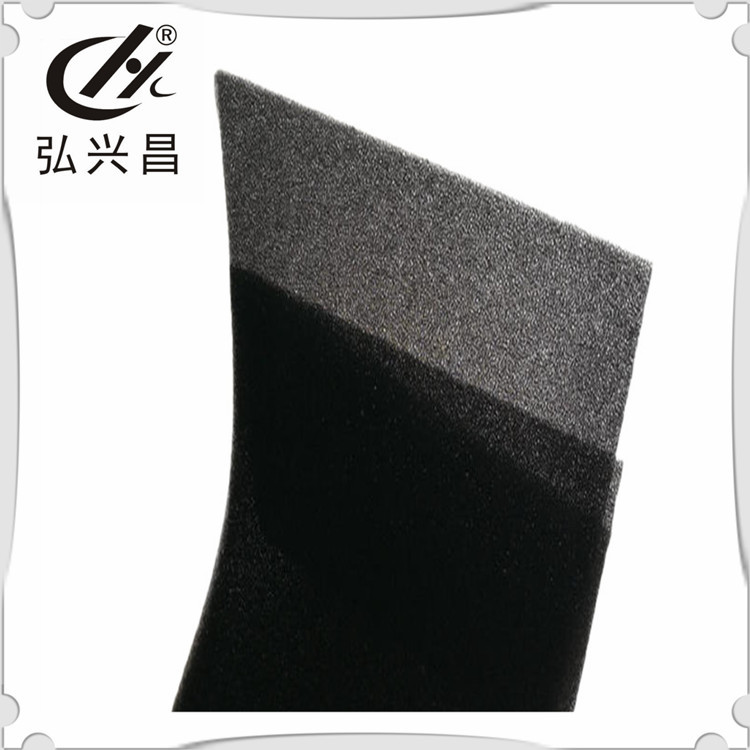弘兴昌直供 聚氨酯海绵 防尘过滤棉 异形 圆形 炭黑网状过滤绵