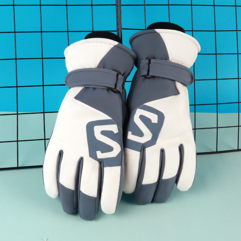 Guanti invernali unisex caldi da sci e equitazione, spessi, antivento, impermeabili, in pile freddo, caldi, con touch screen, per uomo e donna_voghion.com