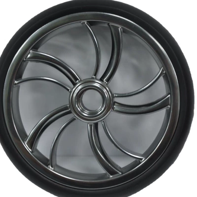 [Source manufacturer] baby carriage wheel pet car wheel slip baby wheel EVA tire production factory