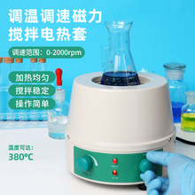 电子调温磁力搅拌电热套 实验室仪器无极可调通用加热设备出口