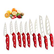 9件刀镂空刃厨师刀韩国AERO刀果皮刀芝士刀面包刀牛扒刀菜刀刀盒
