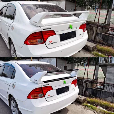 Fixed wind wing, Rear Spoiler Eighth Generation
