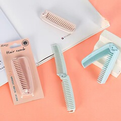 巻き櫛は独立して櫛を包装します。プラスチック家庭用は異臭がなくて、美容院の2元の店舗の供給源があります。